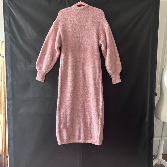 Fashion Nova Mauve Pink Living In It Cardigan NWT Size Small - Picture 4 of 10